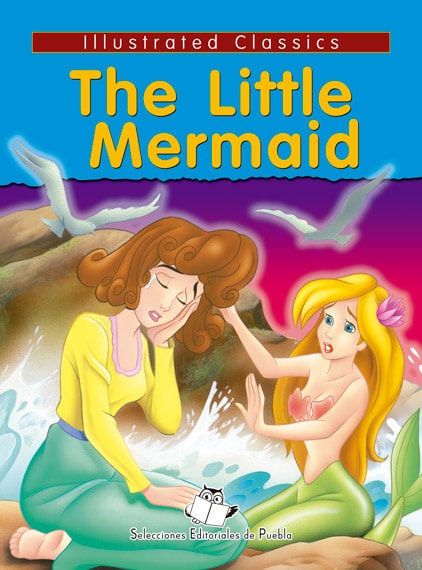 Portada libro infantil The Little Mermaid, Libros ingles