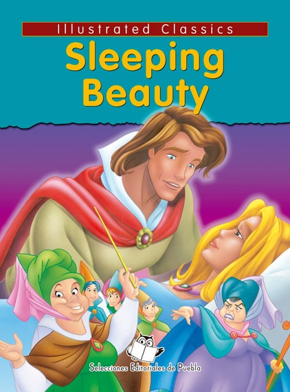 Portada libro infantil Sleeping Beauty, Libros ingles