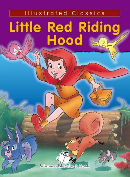 Portada libro infantil Little Red Riding Hood, Libros ingles